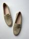 Жіночі замшеві лофери світлого кольору з елегантною перетяжкою &mdash; стиль та комфорт (Арт. 156-6П)  156-6П oats замша фото 11